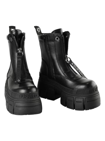 Buffalo Plateaustiefel in Schwarz