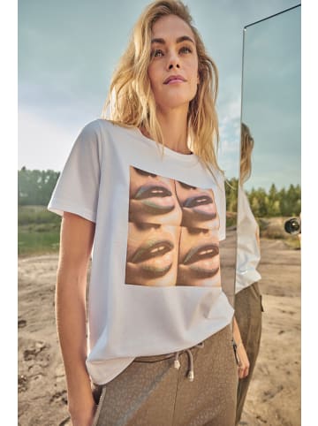 Aniston CASUAL T-Shirt in weiß
