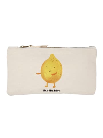 Mr. & Mrs. Panda Federmappe Beste Freunde Zitrone ohne Spruch in Weiß