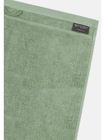 Ross 2 X Handtuch 2 X Duschtuch im Set Rubin in Piniengrün