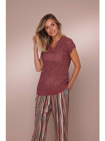 GOLDNER Kurzgröße:  Pullover Pullover in cyclam