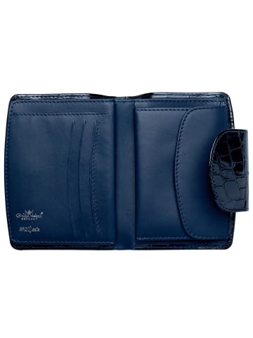 Golden Head Cayenne Geldbörse RFID Leder 10 cm in nachtblau