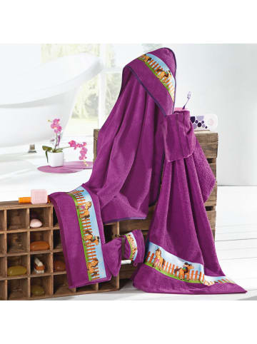 Erwin Müller Frottier Kinder-Badetuch in fuchsia