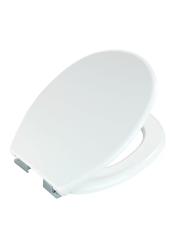 Wenko WC-Sitz Duroplast Mod. Tucson Weiß, WC-Sitz Duroplast Tucson Weiß in Weiß