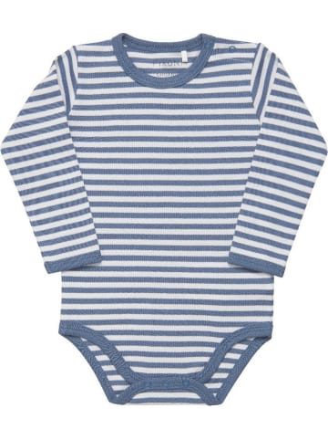 Fixoni Kinder Langarmbody in Blau