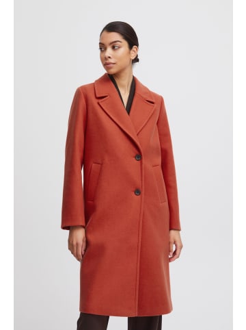 b.young Wollmantel BYCILIA COAT 3 - 20813409 in rot