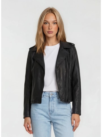 trueprodigy Bikerjacke Taja in Schwarz