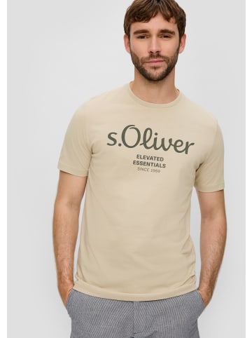 s.Oliver T-Shirt in 81D1_beige