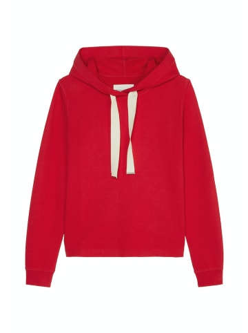 Marc O'Polo Kapuzen-Sweatshirt relaxed in Rot