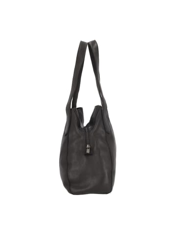 Cowboysbag Cow Crust Alberton Schultertasche Leder 32 cm in black