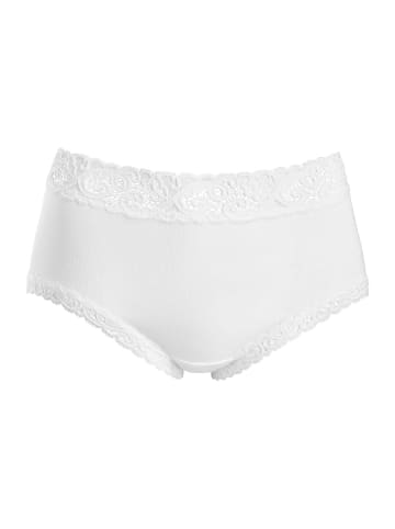 Hanro Maxi Slip Moments in white
