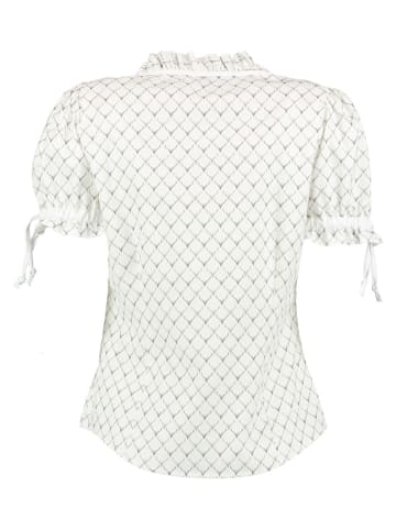 OS-Trachten Bluse Poceu in hellgrau