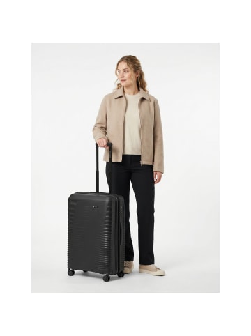 Farmhood Eco Edition 4 Rollen Trolley 77 cm mit Dehnfalte black