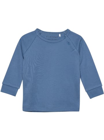 Fixoni Kinder Longsleeve "Blouse LS-Boy" in Blau