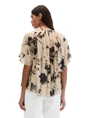 Marc O'Polo Print-Bluse loose in Light Brown