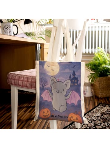 Mr. & Mrs. Panda Uni Tasche Fledermaus Classic Design ohne Spruch in Weiß