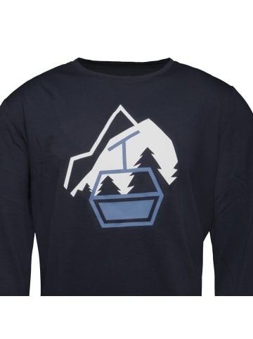 Schöffel Langarmshirt Glogghus in dunkelblau