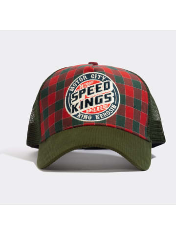 King Kerosin King Kerosin Trucker Cap Speed Kings in grün