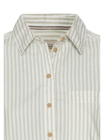 Camel Active Langarmbluse in eukalyptus stripes