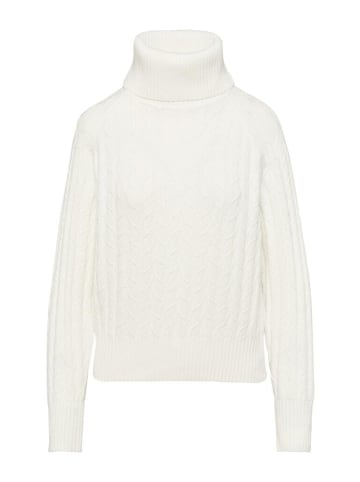 comma Pullover in Weiß