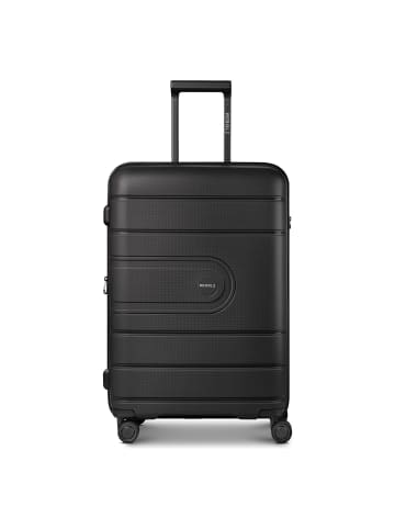 Redolz Essentials 11 4 Rollen Trolley 66 cm mit Dehnfalte in black