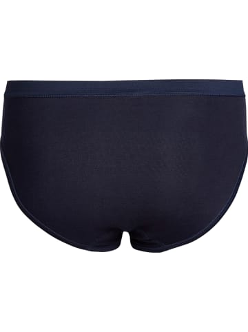 Con-ta Baumwolle, Feinripp Hüftslip 2er-Pack in marine