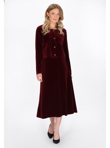 DreiMaster Women Skirt in burgundy