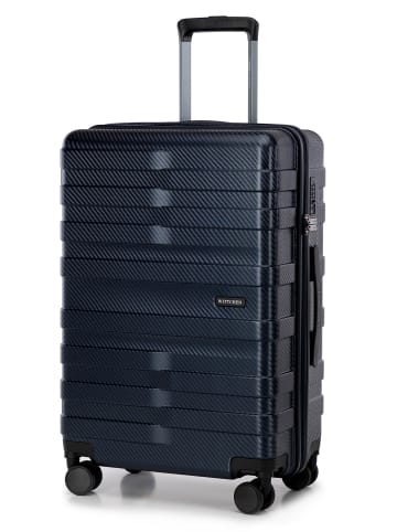 Wittchen MEDIUM-SIZED POLYCARBONATE  SUITCASE in Navy Blue