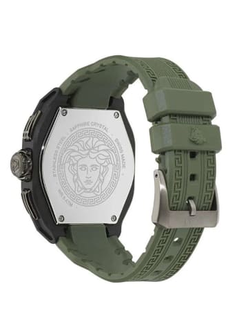 Versace Analoguhr für Erwachsene in schwarz