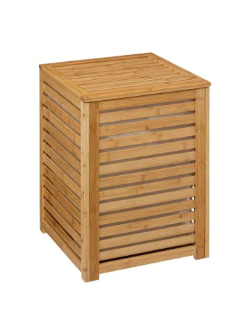5five Simply Smart Sicela Badezimmer-Wäschekorb aus Bambus in naturbrauner Farbe von Five in Braun