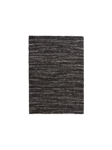 Mint Rugs Hochflor Teppich Delight schwarz grau meliert