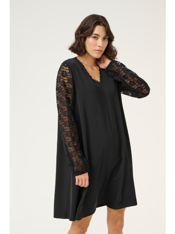 Kaffe Kleid KAmille A-shape in Black Deep