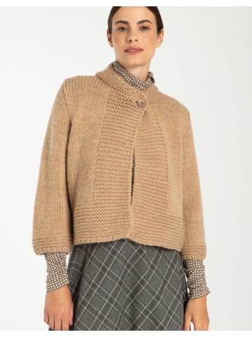More & More Cardigan in light camel melange