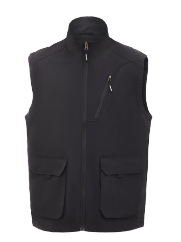 Schmuddelwedda Vest in Schwarz