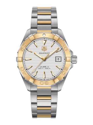 Tag Heuer Aquaracer Uhr silber gold WAY2151.BD0912