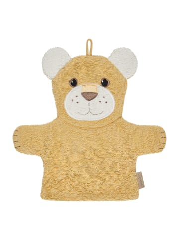 Sterntaler Waschhandschuh LÖWE Leo in ocker