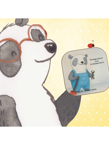 Mr. & Mrs. Panda Untersetzer Hausmeister Leidenschaft Design mit... in Weiß