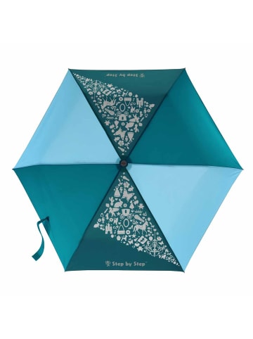 Step by Step Regenschirm Petrol Magic Rain EFFECT in petrol