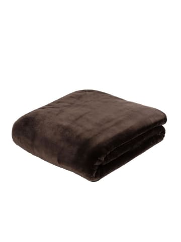 Gözze Wohndecke Cashmere-Feeling 220x240 in schoko
