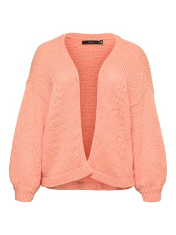 Vero Moda Strickjacke in Peach Cobbler