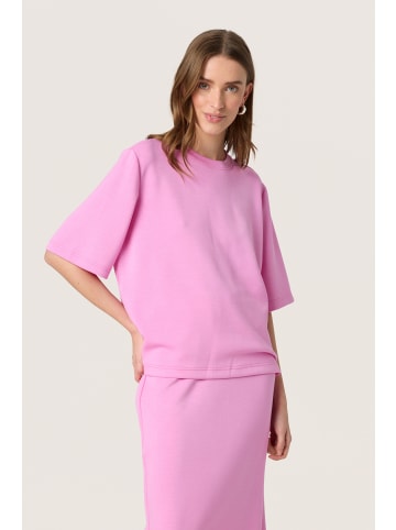 Soaked in Luxury T-shirt SLEllan Oversize fit in Cyclamen