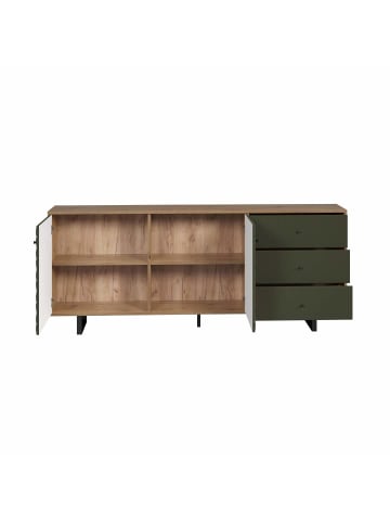 ebuy24 Sideboard Sentra Grün 183 x 40 cm