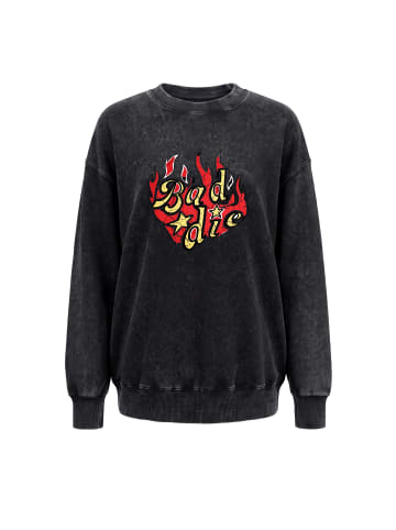 myMo ROCKS Women Hoodie in Black