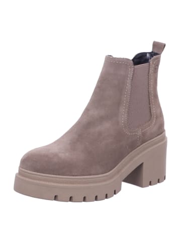 Tamaris Damen Stiefel/Boots ungefüttert  in Beige