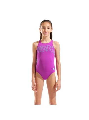 Arena Graphic Swim V Back in lila