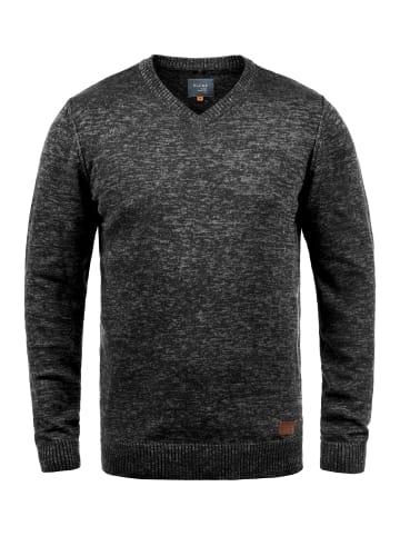 BLEND Strickpullover BHDansel 20704767ME Strickpulli mit V-Ausschnitt in Schwarz