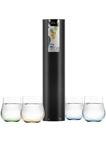 Eisch 4er Set Allroundbecher Rising 400 ml in gelb