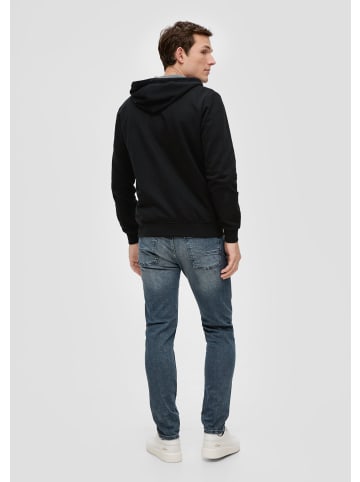 s.Oliver Sweatshirt Jacke in 9999_schwarz