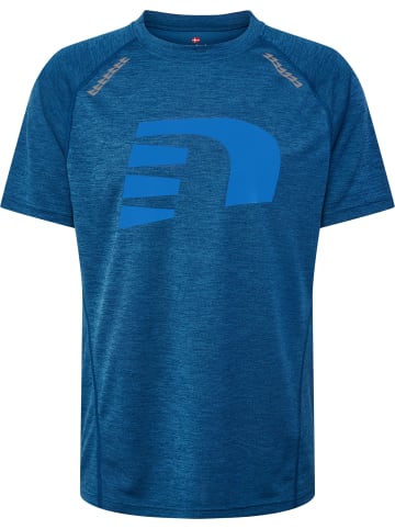 Newline Newline T-Shirt Nwlorlando Laufen Herren Atmungsaktiv Leichte Design in MAJOLICA BLUE MELANGE