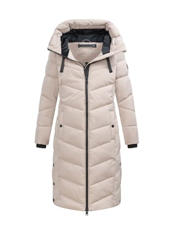 Navahoo Winterjacke Navahoo Schmatzibaer XIV Damen Winterjacke N009 in Light Taupe